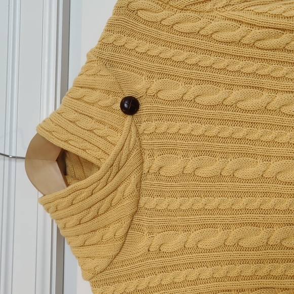 Jeanne Pierre sweater size L yellow - Picture 5 of 7